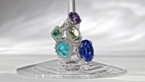 Дизайнерские кольца ручной работы. Эксклюзивные камни под заказ.