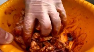 Куриные Крылья на Угольном гриле Napoleon.