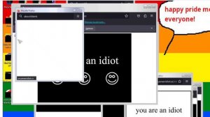 Computer Virus You Are An Idiot on VM