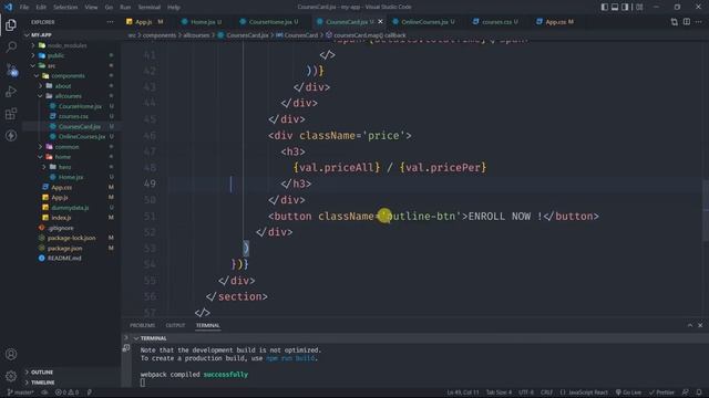 React Educational Website Design Tutorial in ReactJs | React.js Tutorial for Beginners
