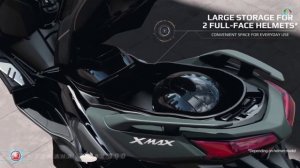 2024 New Gen Yamaha X-max300 Maxi Scoot Black gold Edition