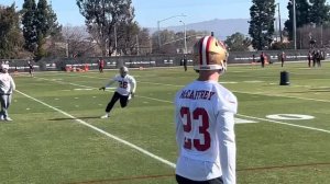 🎇 Big update: Christian McCaffrey explosive back at 49ers practice pre-NFC title; Tevin Coleman