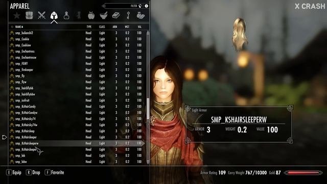 Skyrim: Best Hair Mod - Yundao HDT Hair V5.5