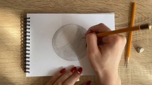 Как нарисовать баскетбольный мяч карандашом | Рисунок для начинающих поэтапно