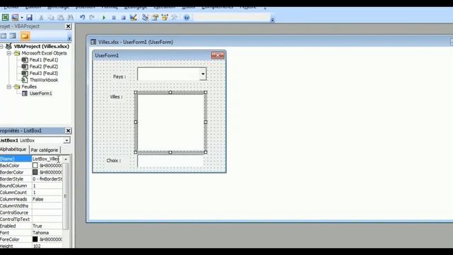 19 Excel VBA - La liste déroulante (ComboBox) et la zone de liste (ListBox) смотреть онлайн