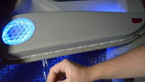 Установка RGB-лент в карту передней двери KIA Ceed