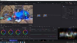 0035 Эффект больших глаз в Davinci Resolve