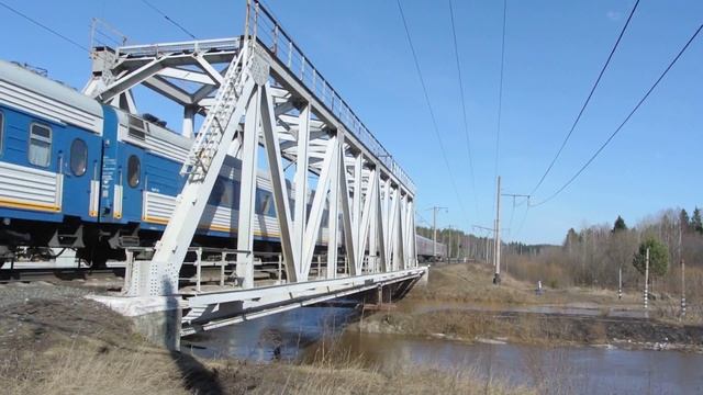 ЧС4т-463 с поездом №074Е Санкт-Петербург - Тюмень смотреть онлайн