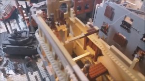 LEGO WW2 ДИОРАМА: СТАЛИНГРАД.Обзор самой большой  диорамы!!.