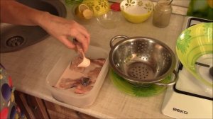 Жареная горбуша. Два варианта.