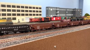 HO Scale - Just finished 30 Stewart Hopper cars over the weekend.