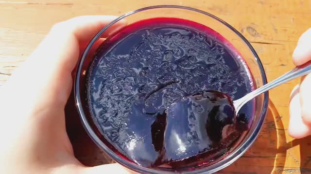 🍇🍓🌿ЖЕЛЕ ИЗ ЧЕРНОЙ СМОРОДИНЫ💯Густое, как холодец💯Ложка стоит!🌿