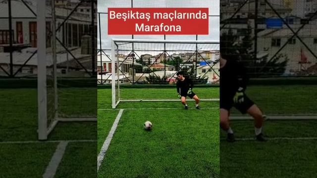 Galatasaray ve fener maçındaki marafona vs. besiktas maçındaki marafona  ..