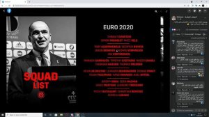 AHMED TOUBA AVEC LA BELGIQUE A L EURO 2021?? JE VOUS MONTRE