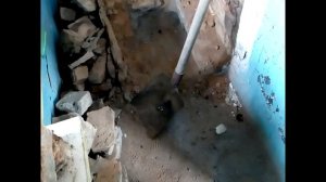 Разбираю печку и колодца(дымоходы)