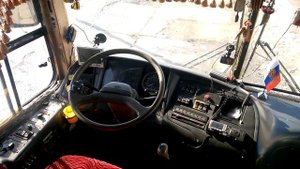 Обзор интерьера автобуса KIA Granbird