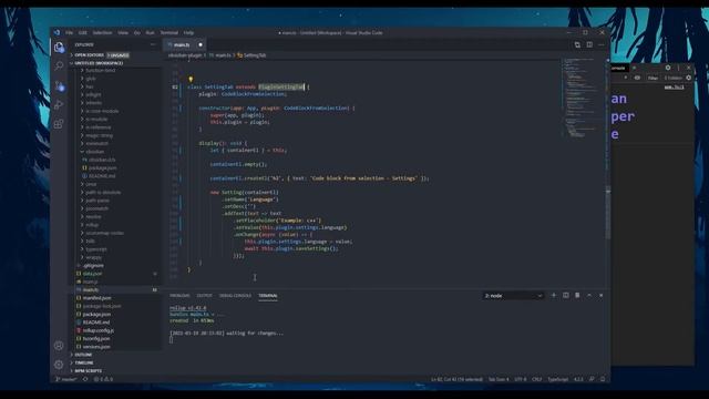 Курс по Obsidian (8/8): Как написать свой плагин смотреть онлайн