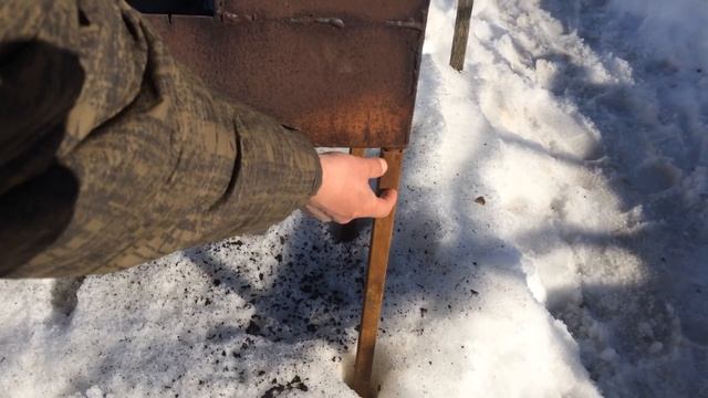 Самодельный мангал. Оптимальные размеры. смотреть онлайн