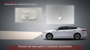 Optima Plug-In hybrid - Dispositivo de nivelación de los faros (For EU)