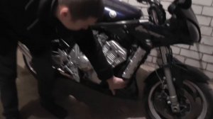 Обзор Yamaha Fazer 1000, 2003г выпуска. 3.5 разгон до ста. 143 л.с.