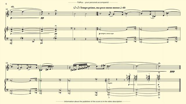 Robert Muczynski: Sonata Op. 29 for saxophone and piano смотреть онлайн