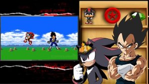 THE MOST EPIC BATTLE EVER!! - King Shadow And Vegeta React To Goku & Vegeta vs Sonic & Shadow