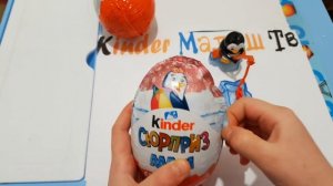 Мега Обзор Новогодние☃️Киндер Макси Пингвины(Kinder MAXI 2019)