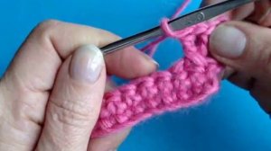 Вязание крючком - Урок 72 Перекрещенные столбики 4