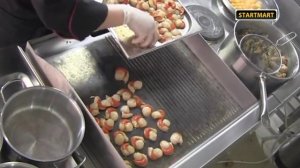 Гребешки с икрой