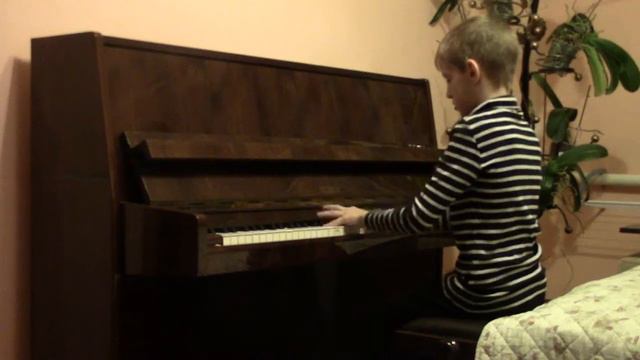 П.И. Чайковский "Игра в лошадки". Исполняет Богдан Лященко, 9 лет. смотреть онлайн