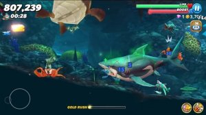 Hungry Shark World - Great White vs COLOSSAL SQUID BOSS Battle - All 38 Sharks Unlocked Update
