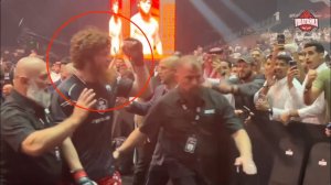 Шара Буллет сразу после победы НОКАУТОМ / "Дагестан, добрые русские мужики!" / ВЫШЕЛ С ФЛАГОМ