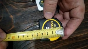 Обзор на EDC (карманную) рулетку-брелок 2м Stanley Fatmax FMHT0-33856