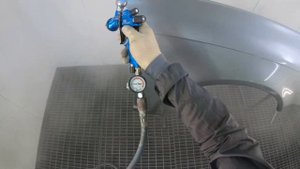 Car painting | Audi A6 painting process | Water Based Spray Paint Technique / Hakone & Phaser