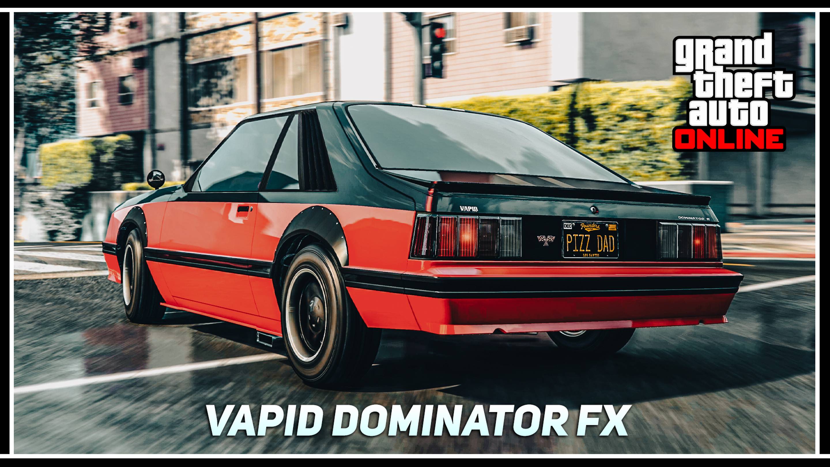 Vapid Dominator FX – Новый маслкар в обновлении GTA Online: Bottom Dollar Bounties