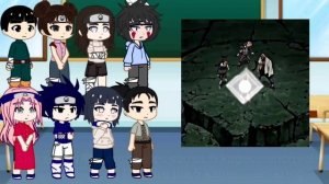 Naruto's friends react to Naruto as Madara | Gacha Art