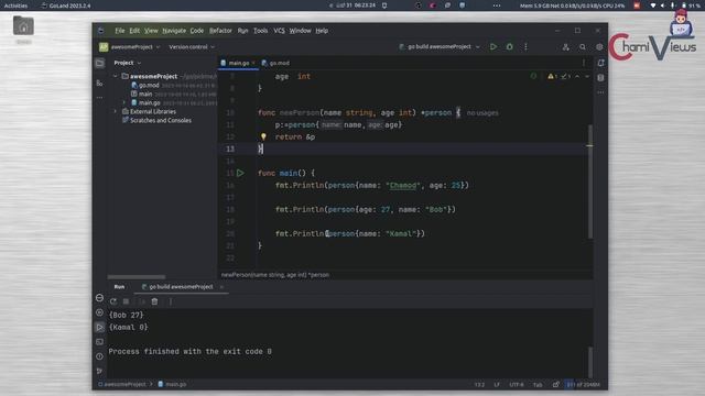 Learn Go Programming from Scratch - Part 20 - Structs смотреть онлайн