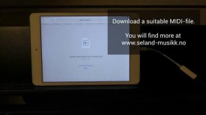 How to connect Casio LK-S450 to Chordana Play and use external midi files.