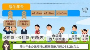 【３分】国民年金と厚生年金、違いは？