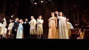 Hamilton Australia Sydney show Curtain 2022 up close JJ as Burr