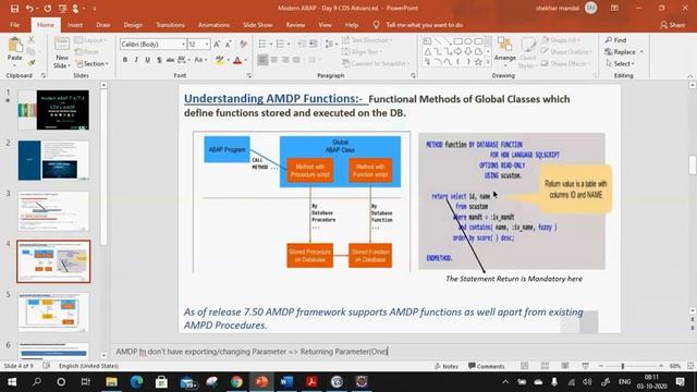 A to Z of AMDP - ABAP Managed Database Procedure - Create, Consume, Filter, Select-Options & Debug смотреть онлайн