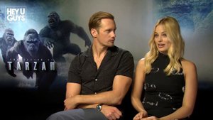 Alexander Skarsgard & Margot Robbie Exclusive Interview - The Legend of Tarzan