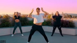 Lady Gaga, Ariana Grande - Rain On Me _ Caleb Marshall _ Dance Workout (360p)