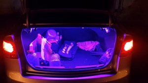 Светодиодная лента в багажник