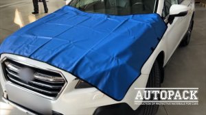 Накидки на капот из экокожи.