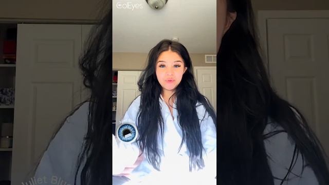 Just change my eye color with these -Coleyes Colored Contacts Try On смотреть онлайн