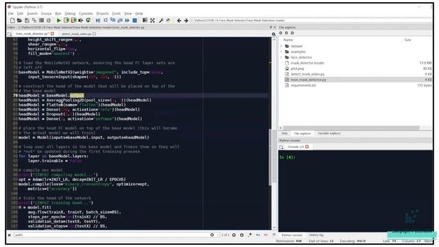 Face Mask Detection using OpenCV, Keras/TF and Deep Learning | Detect Masks in Real-Time videos