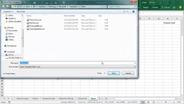 Excel - Shortcut for one-click Charts - Episode 2134