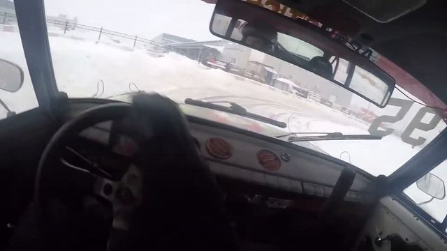 На теже грабли..... / СОПЕРНИК №2 / Серевнования по зимнему дрифту / №22 смотреть онлайн