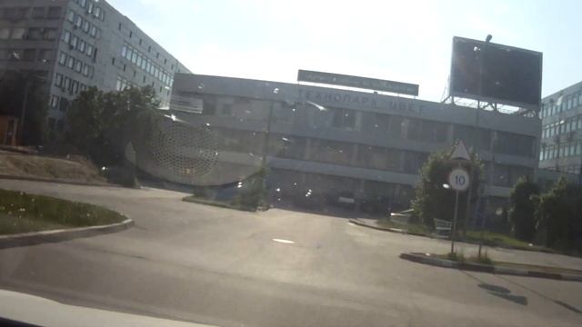 Маршрут проезда к автосалону Автономия со стороны Ярославского шоссе. смотреть онлайн